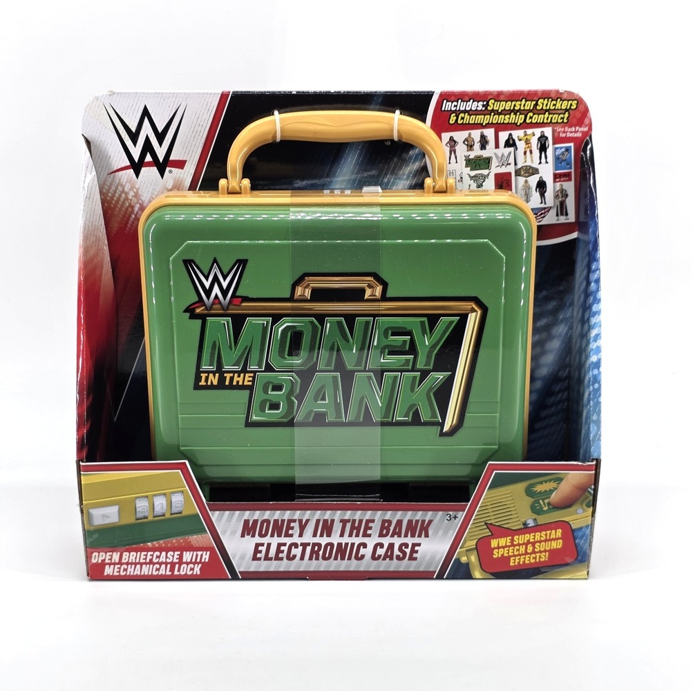 New WWE Money In The Bank Electronic Case Wrestling Phrases Sound Effects Extras